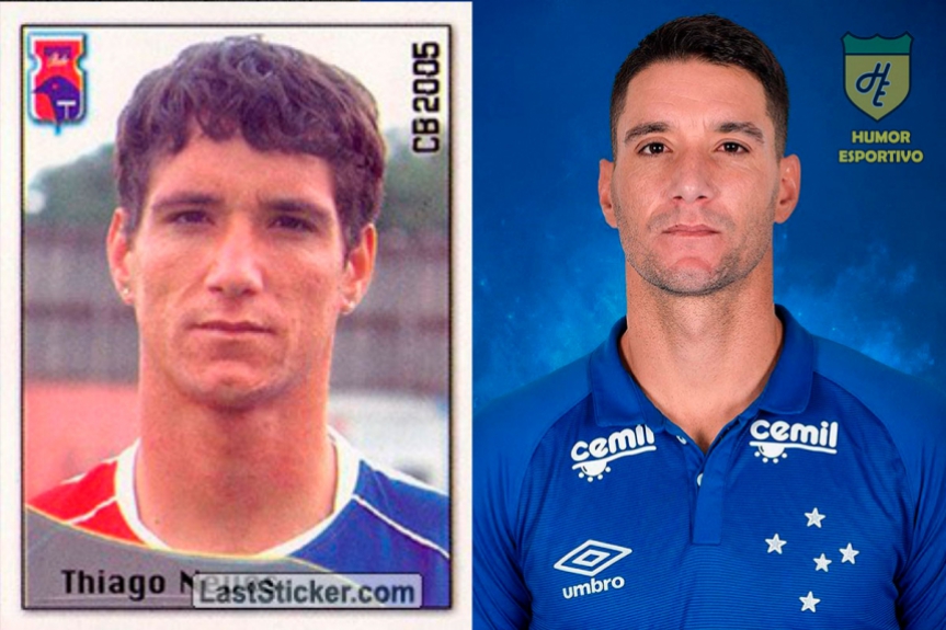 Thiago Neves em 2005 pelo Paraná. Esse ano disputará o Brasileirão pelo Cruzeiro