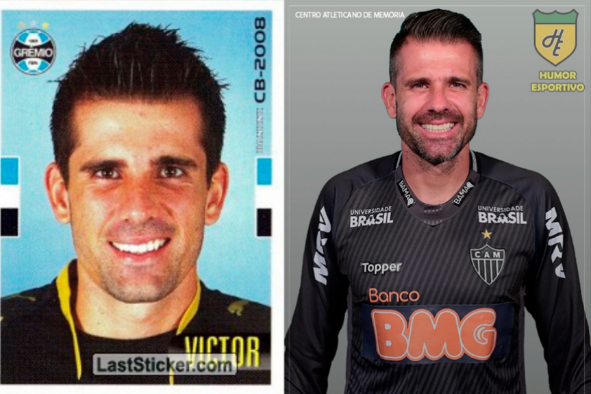 Victor em 2008 pelo Grêmio. Esse ano disputará o Brasileirão pelo Atlético-MG