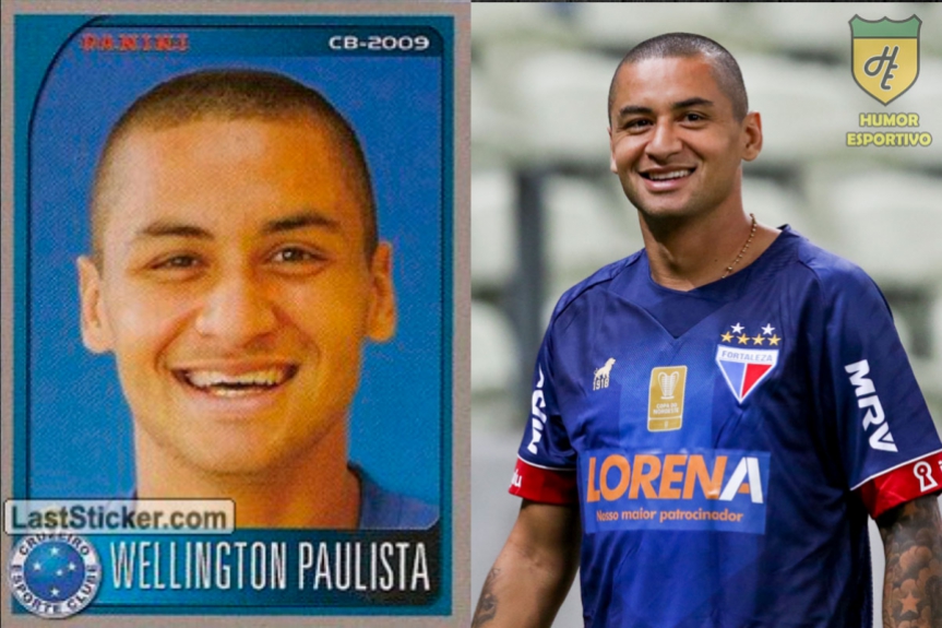 Wellington Paulista em 2009 pelo Cruzeiro. Esse ano disputará o Brasileirão pelo Fortaleza