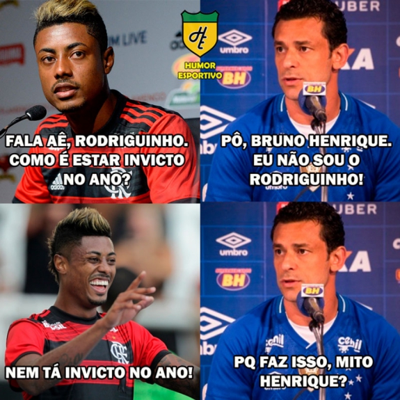 Memes do Brasileirão: Flamengo 3 x 1 Cruzeiro