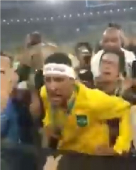 Neymar xinga torcedor nas Olimpíadas