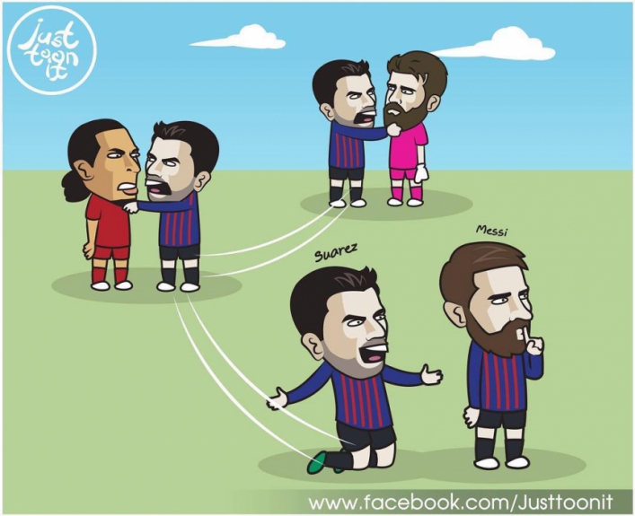 Champions League: os memes de Barcelona 3 x 0 Liverpool