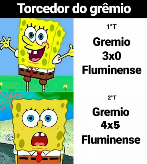 Memes do Brasileirão: Grêmio 4 x 5 Fluminense