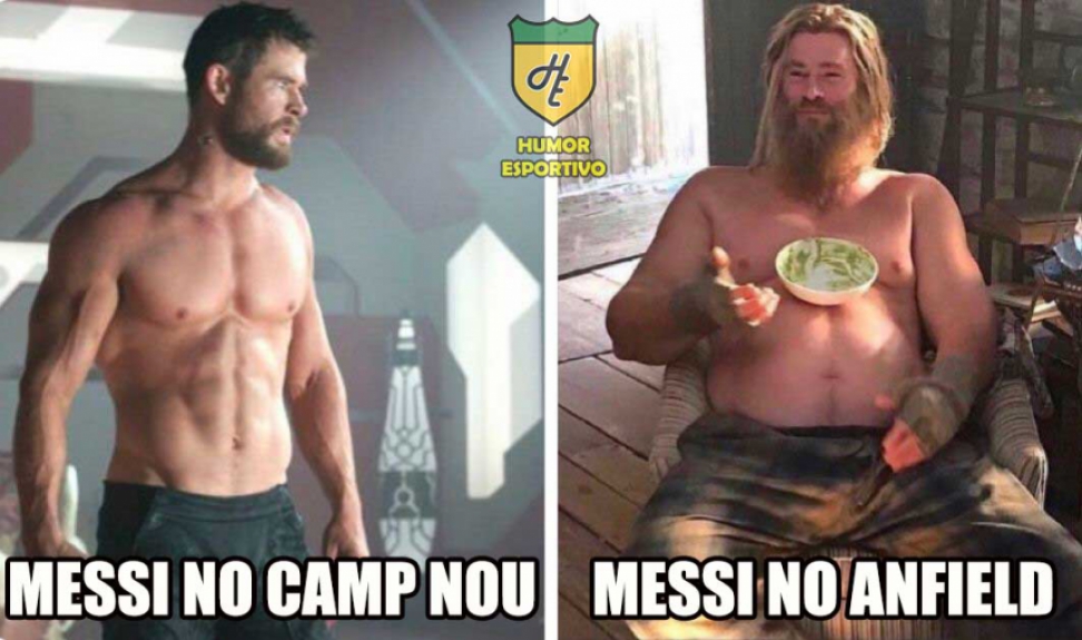 Champions League: os memes de Liverpool 4 x 0 Barcelona