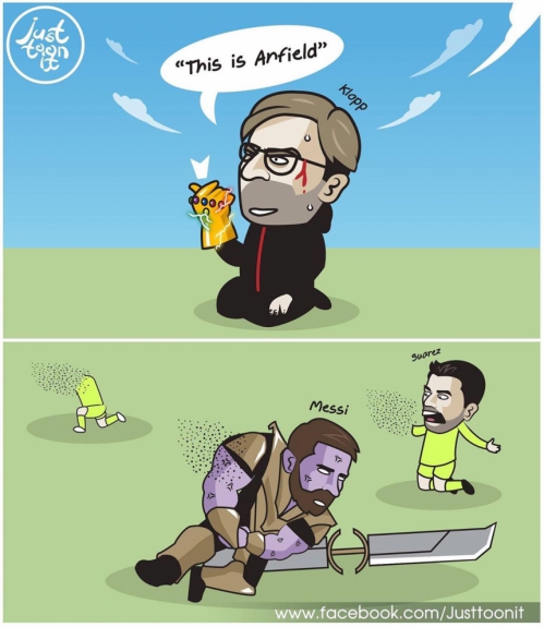 Champions League: os memes de Liverpool 4 x 0 Barcelona