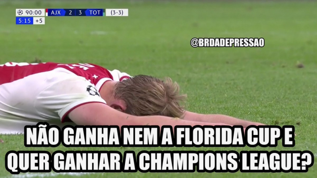 Champions League: os memes de Ajax 2 x 3 Tottenham