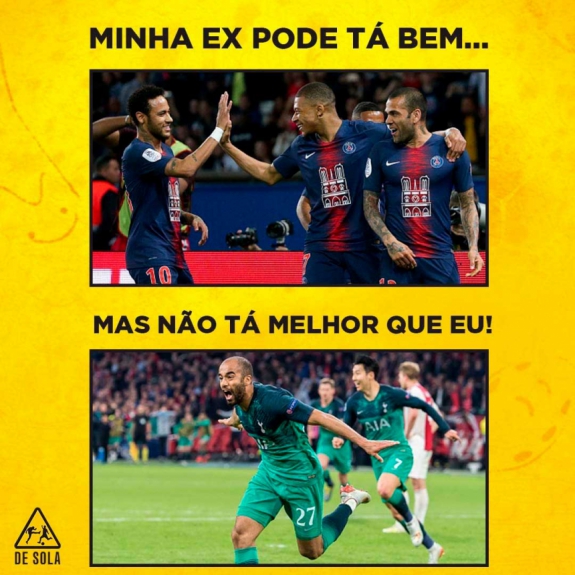 Champions League: os memes de Ajax 2 x 3 Tottenham