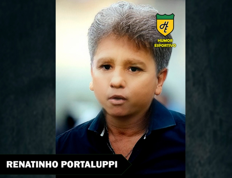 Filtro de bebê do Snapchat - Renato Portaluppi