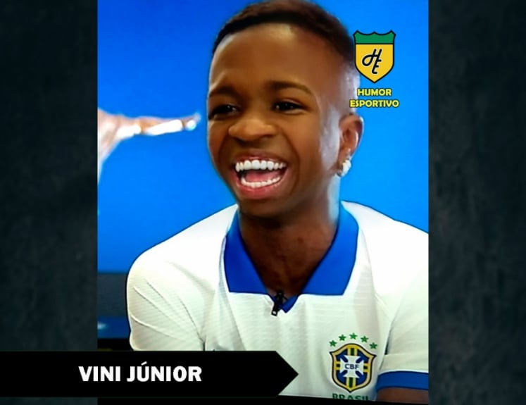 Filtro de bebê do Snapchat - Vinicius Júnior