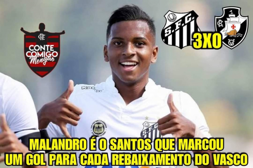 Brasileirão: os memes de Santos 3 x 0 Vasco da Gama