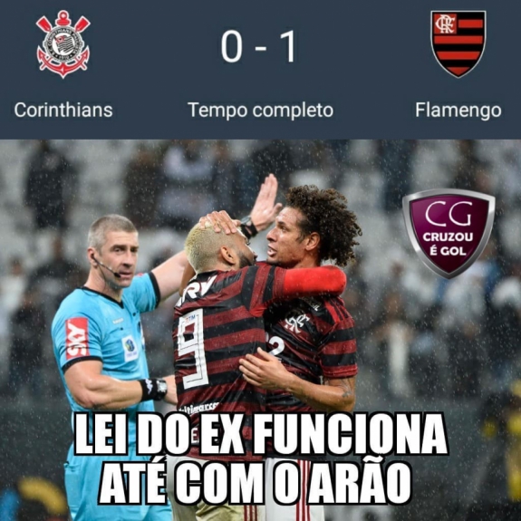 Corinthians X Flamengo Memes : Internacional é eliminado pelo Flamengo na Libertadores e ... : Memes tiram sarro das eliminações de corinthians e flamengo mundo.