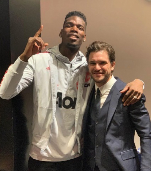 Kit Harington e Pogba