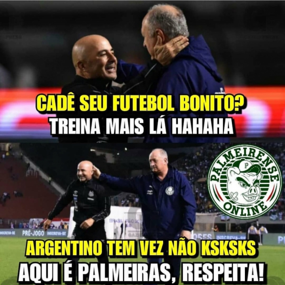 Brasileirão: os memes de Palmeiras 4 x 0 Santos