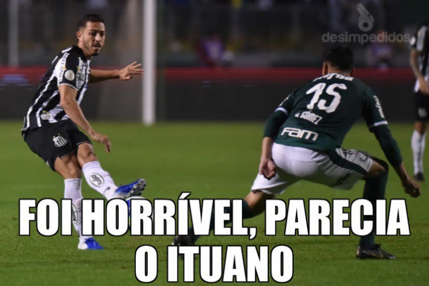 Brasileirão: os memes de Palmeiras 4 x 0 Santos
