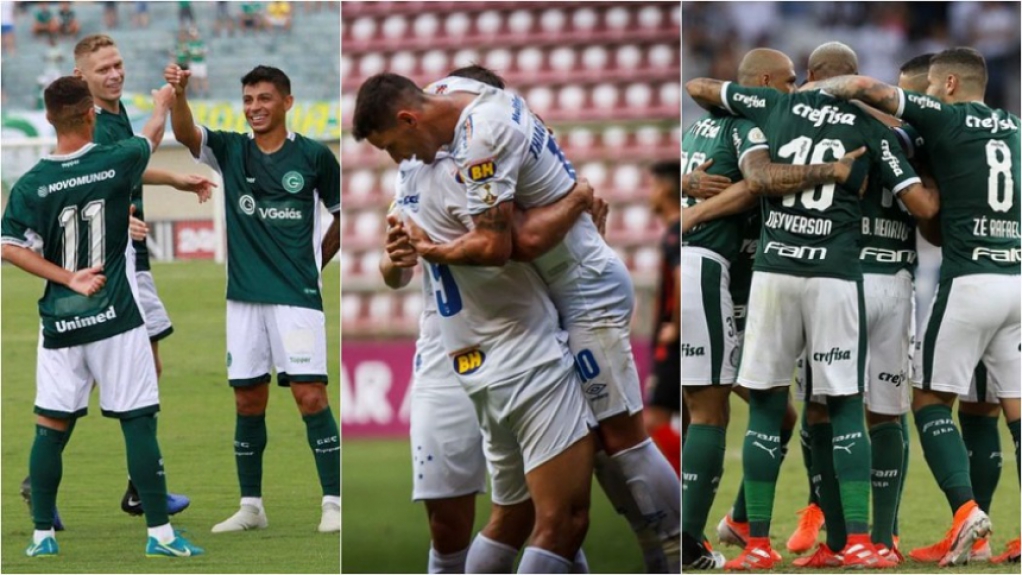 Montagem - Goiás, Cruzeiro e Palmeiras