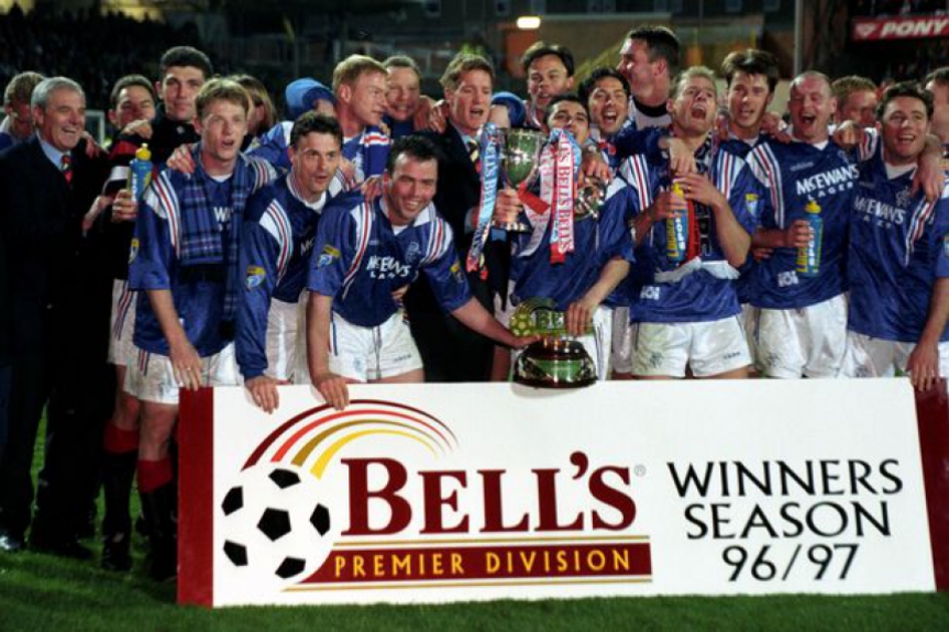 Rangers - Campeão Escocês - 1996/1997