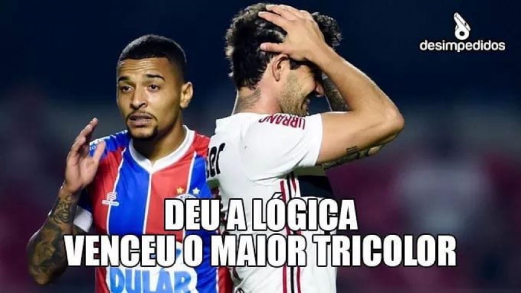 Copa do Brasil: os memes de São Paulo 0 x 1 Bahia
