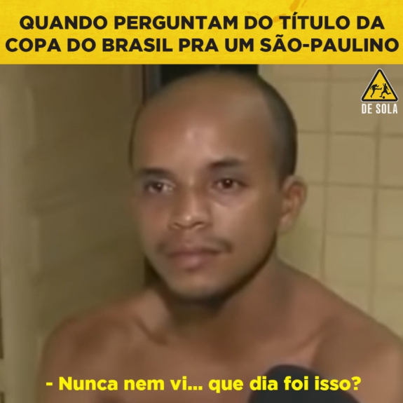 Copa do Brasil: os memes de São Paulo 0 x 1 Bahia