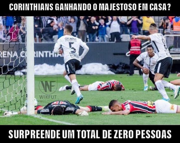 Brasileirão: os memes de Corinthians 1 x 0 São Paulo