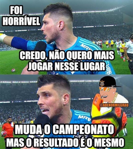 Brasileirão: os memes de Corinthians 1 x 0 São Paulo
