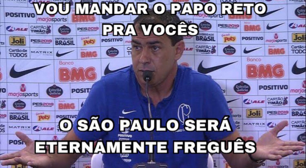 Brasileirão: os memes de Corinthians 1 x 0 São Paulo