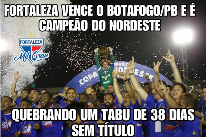 Copa do Nordeste: Fortaleza é campeão é torcedores tiram onda