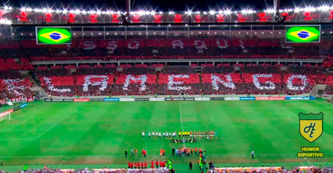 Mosaico do Flamengo: 'Isso aqui é Flamengo' - Flamengo x San Lorenzo (08/03/2017)