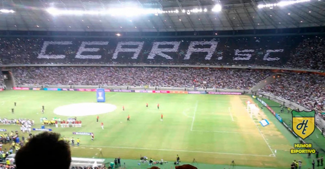 Mosaico do Ceará - Final da Copa do Nordeste (09/04/2014)