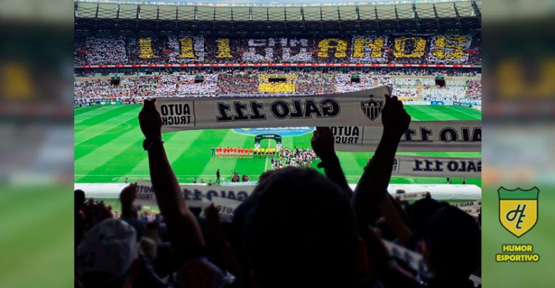Mosaico do Atlético-MG: '111 anos' - Atlético-MG x Tupynambás (24/03/2019)
