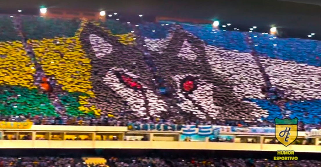 Mosaico do Paysandu - Final da Copa Verde (16/05/2018)
