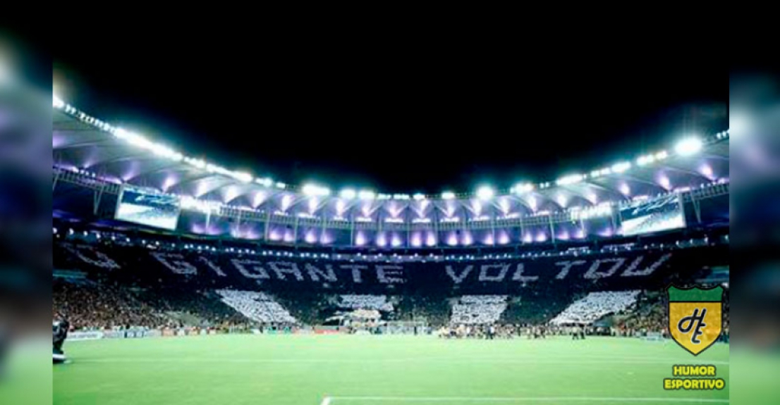 Mosaico do Botafogo: 'O gigante voltou' - Botafogo x Deportivo Quito (05/02/2014)
