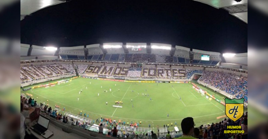 Mosaico do ABC: 'Unidos somos fortes' - ABC x Cruzeiro (15/10/2014)