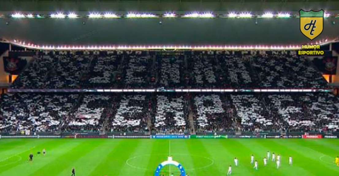 Mosaico do Corinthians: 'Senna sempre' - Corinthians x Flamengo (05/10/2018)