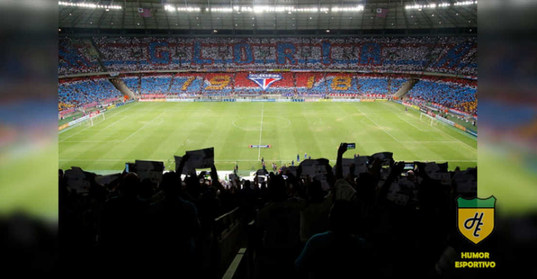 Mosaico do Fortaleza: 'Toda glória a Deus - 1918' - Fortaleza x CSA (14/10/17)