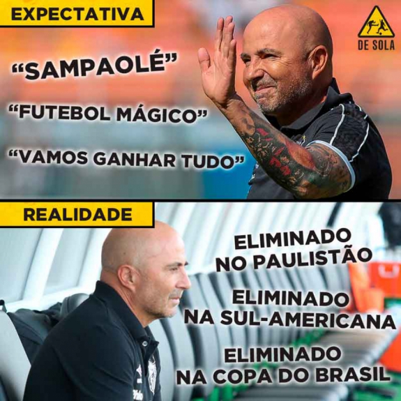 Copa do Brasil: os memes de Santos 1 x 2 Atlético-MG