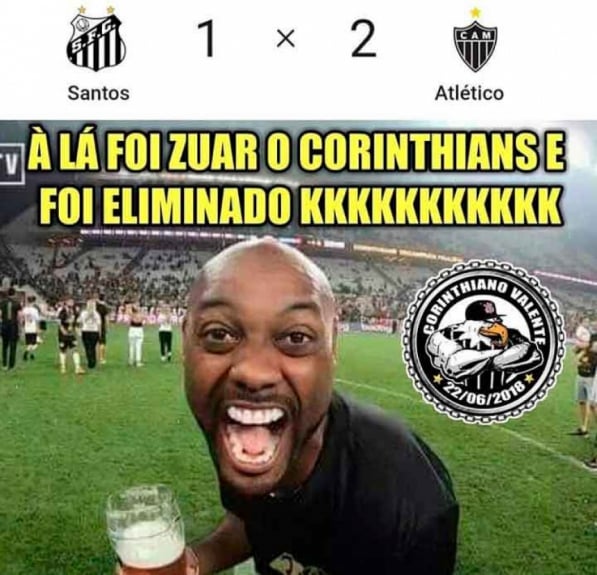 Copa do Brasil: os memes de Santos 1 x 2 Atlético-MG