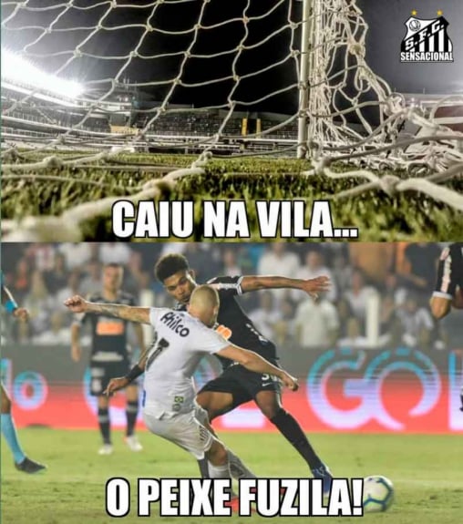 Brasileirão: os memes de Santos 1 x 0 Corinthians