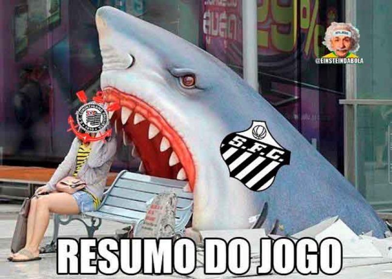 Brasileirão: os memes de Santos 1 x 0 Corinthians