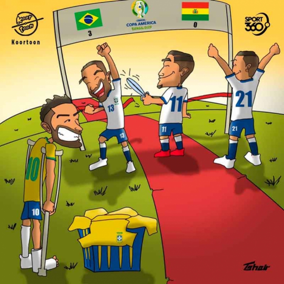 Copa América: os memes de Brasil 3 x 0 Bolívia
