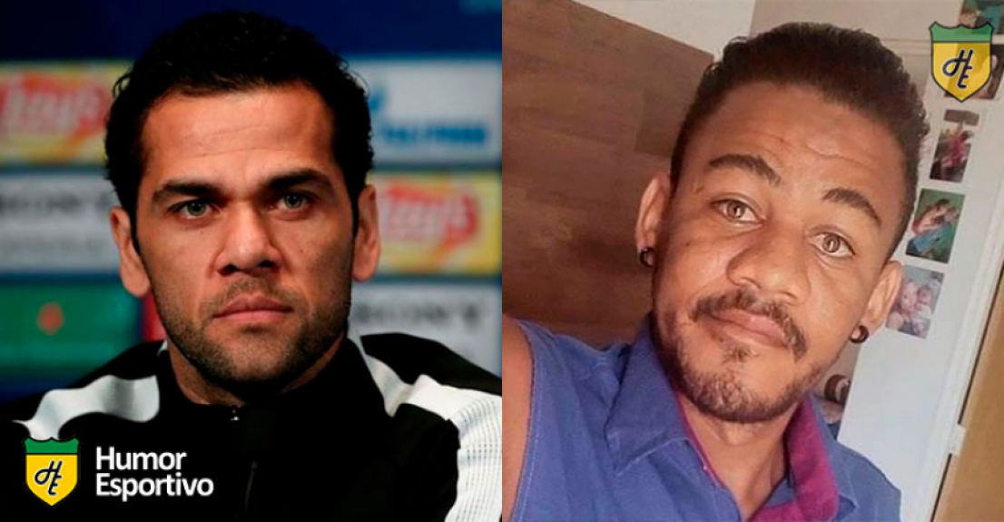 Sósias dos boleiros: Daniel Alves