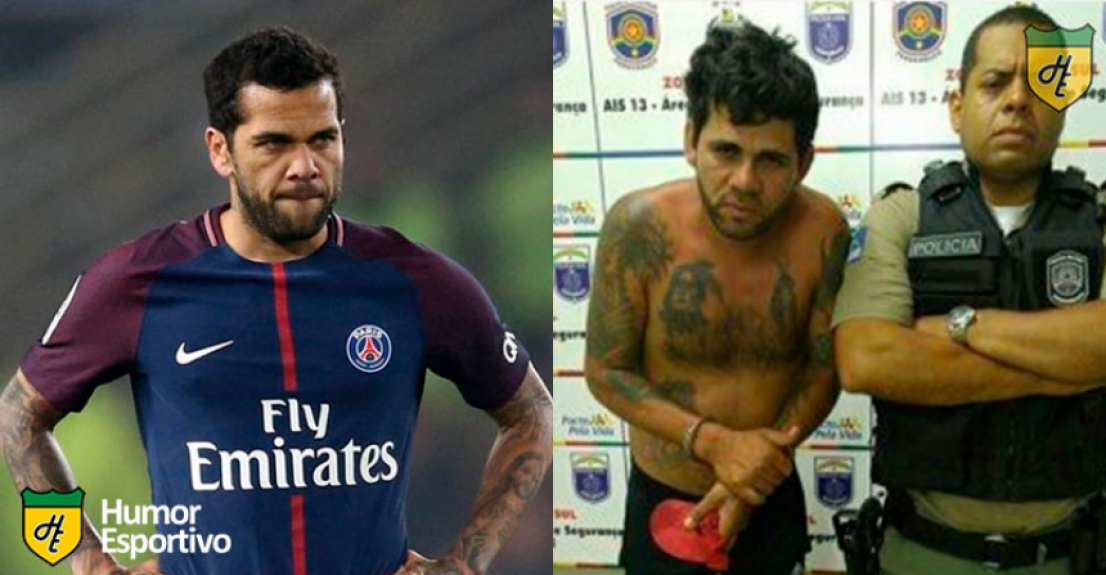 Sósias dos boleiros: Daniel Alves