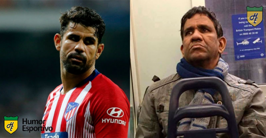 Sósias dos boleiros: Diego Costa