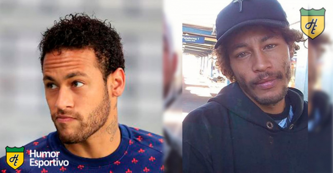 Sósias dos boleiros: Neymar