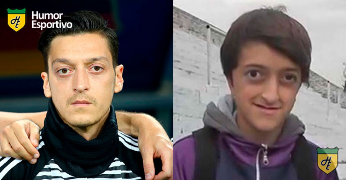 Sósias dos boleiros: Özil