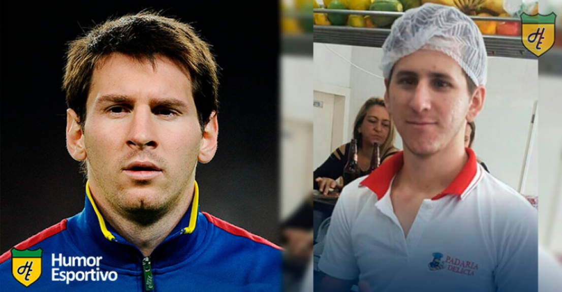 Sósias dos boleiros: Messi