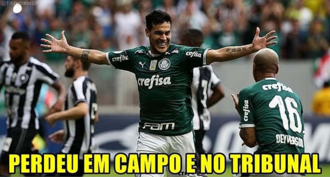 Vitória no STJD inspira memes da torcida do Palmeiras