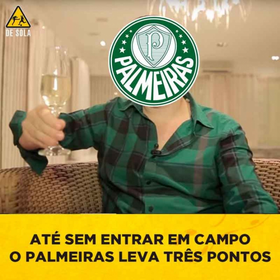Vitória no STJD inspira memes da torcida do Palmeiras