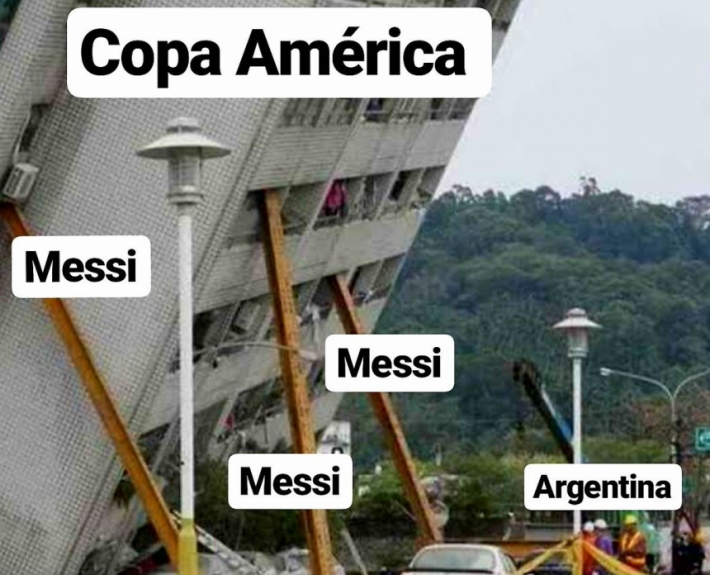 Copa América: os memes de Argentina 1 x 1 Paraguai