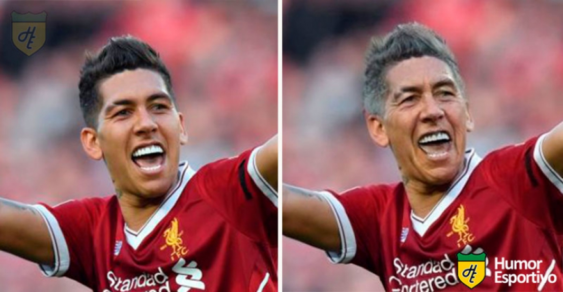Jogadores com filtro de idoso: Roberto Firmino