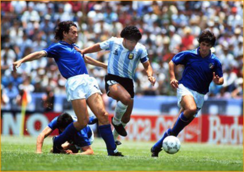 Argentina 1 x 1 Itália - Copa 1986